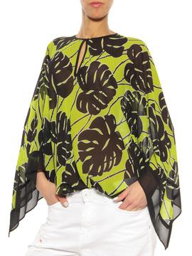 Poncho Michael Kors green