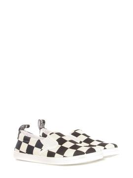 Slip-On Shoes Moschino Love black-white