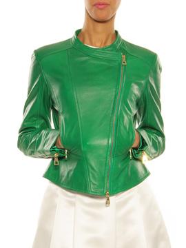 Leather jacket Ki 6? Who are you? green