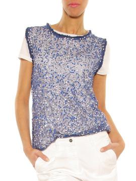 Top Pinko blue