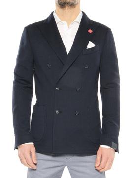 blazer Lardini dark blue