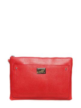 Clutch Moschino Love red