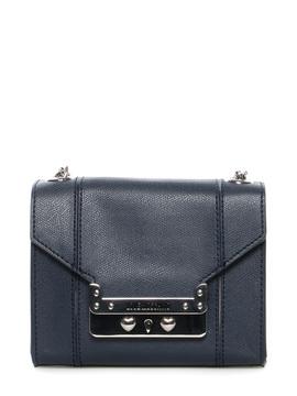 Shoulder bag Moschino Love blue