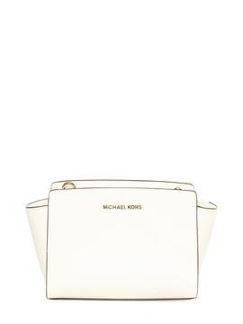 Shoulder bag “Selma“ small Michael Kors white