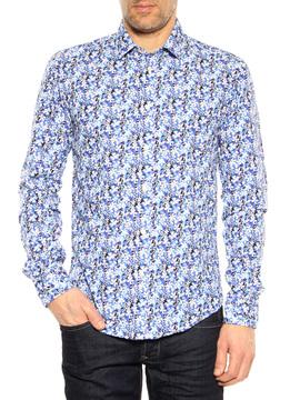 Shirt Stefano Calmonte blue