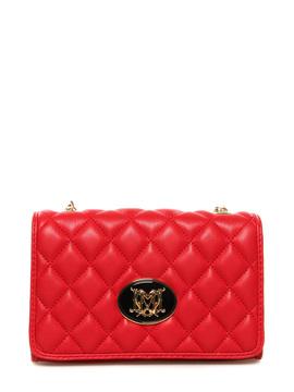 Shoulder bag Moschino Love red