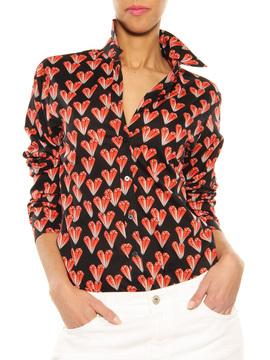 Shirt Pinko black-red