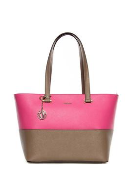 shopper DKNY pink-grey