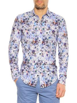 Shirt Stefano Calmonte blue