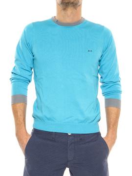 Sweater Sun68 light blue