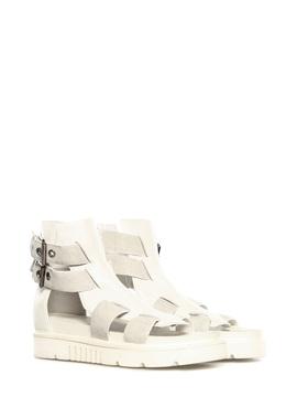 sandalen Crime white-grey