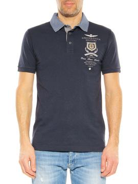 Polo Aeronautica Militare dark blue