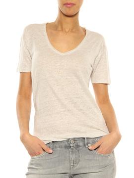 T-Shirt Majestic Filatures light grey