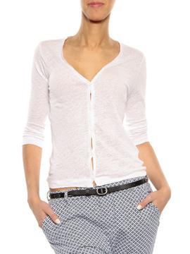 Cardigan Majestic Filatures white