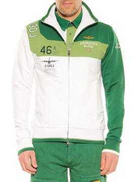 Sweater Aeronautica Militare green-white