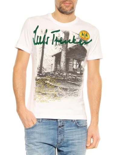 T-Shirt “Gene“ Luis Trenker white