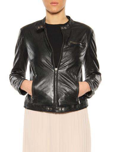 Leather jacket Bully black