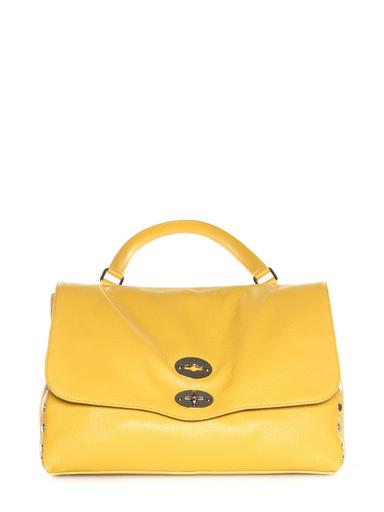 Bag “Postina“ medium Zanellato yellow