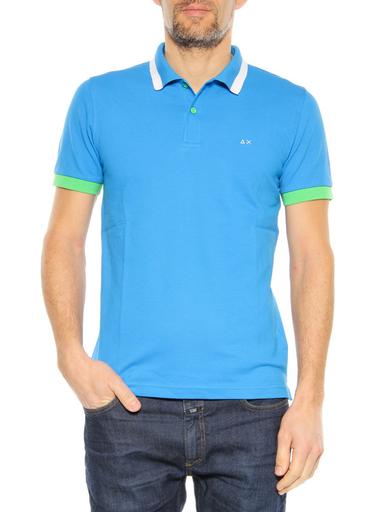 Polo Sun68 light blue