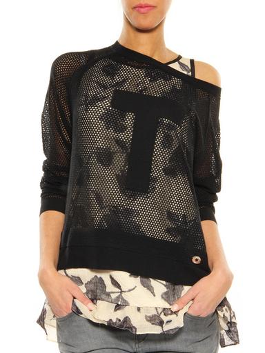 Sweater Twin-Set black