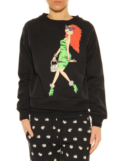 Pullover Moschino Cheap And Chic black