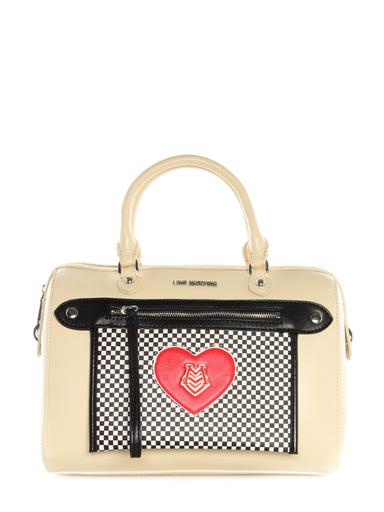 Bag Moschino Love cream