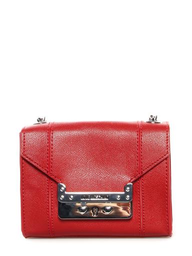 Shoulder bag Moschino Love red