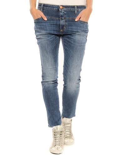 Jeans “Cropped Worker“ Closed blue