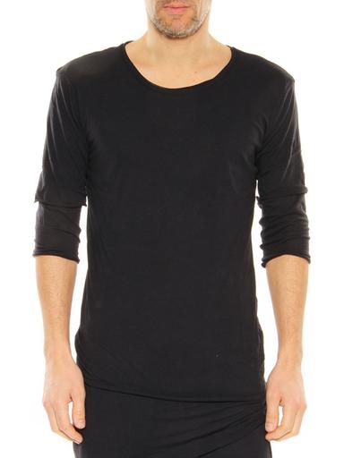 Long T-Shirt Thom Krom black