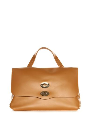 Bag “Postina“ medium Zanellato camel