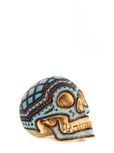 Our exQuisite Corpse - Skull “Geometr Blu”