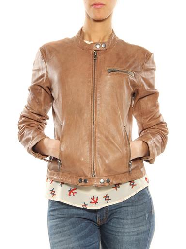 Leather jacket Bully brown