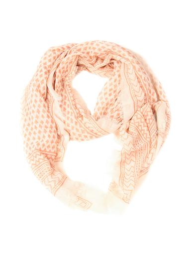 Scarf Maison Scotch dark blue-cream