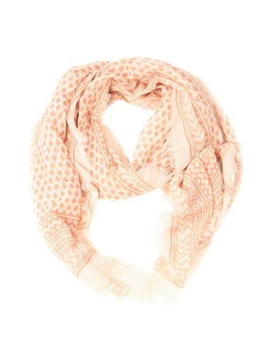 Scarf Maison Scotch dark blue-cream