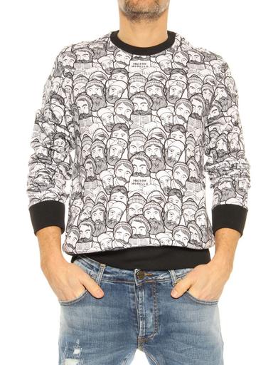 Sweater “Ardenzi“ Frankie Morello black-white