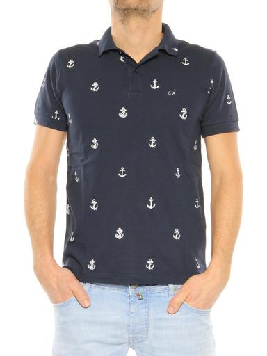 Polo Sun68 dark blue