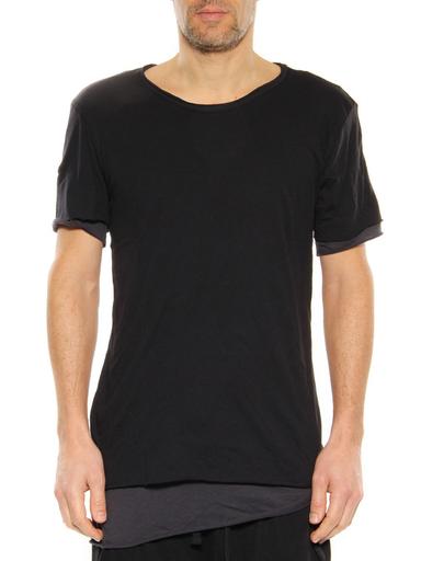 Long T-Shirt Thom Krom black