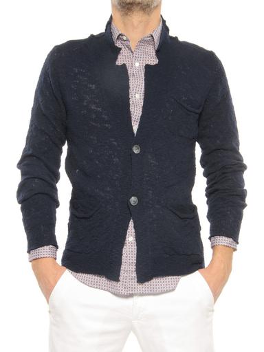 Cardigan Daniele Alessandrini dark blue