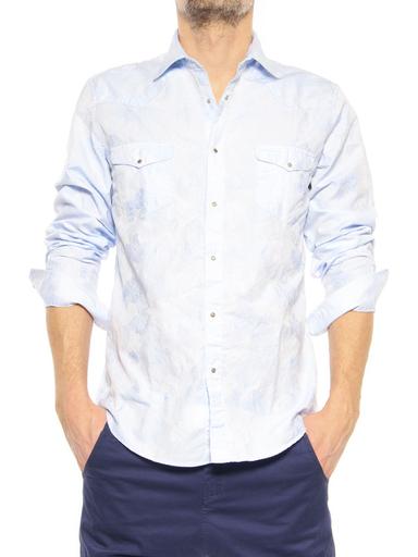 Shirt “Wayne” Robert Friedman light blue