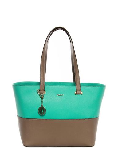 Shopper DKNY green-grey